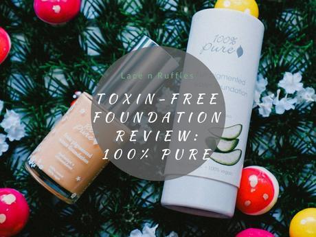 Toxin-free Beauty Reviews: 100% Pure Fruit Pigmented Sheer Water Foundation