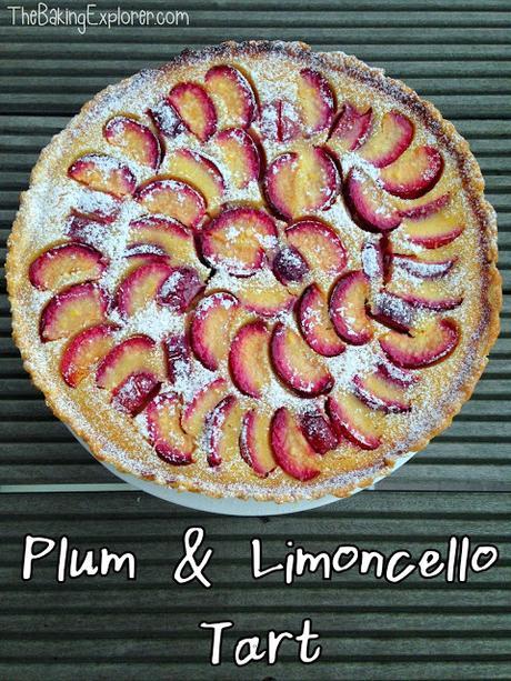 Plum & Limoncello Tart