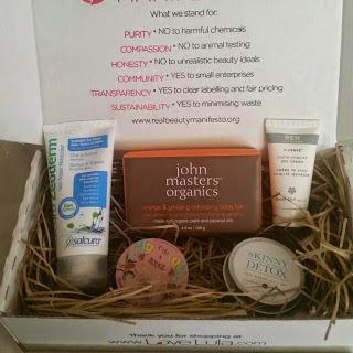 Love Lula Beauty Box May 2015.