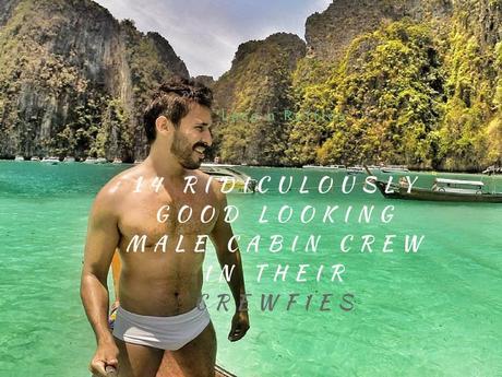 These Ridiculously Good Looking Male Cabin Crew In Their Crewfies Will Make You Travel More
