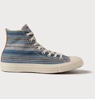 Sweet Stripes:  Converse 1970s All Star Chuck Taylor Striped Canvas High-Top Sneaker