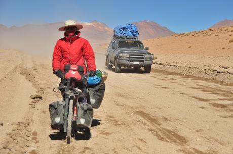 One of the jeeps along the traditional lagunas route.