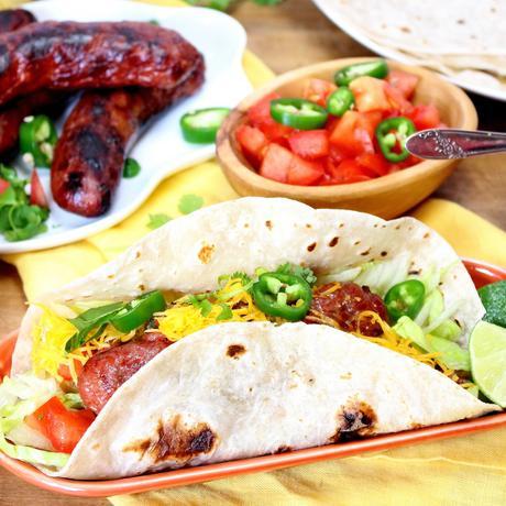 Bratwurst Tacos #WeekdaySupper Bratwurst Tacos