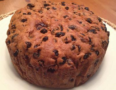 Fruit Cake made with Olive Oil