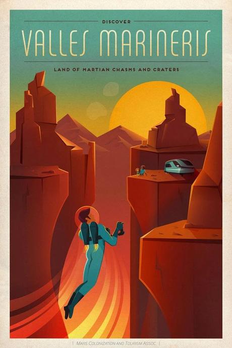 SpaceX releases gorgeous vintage-style travel posters