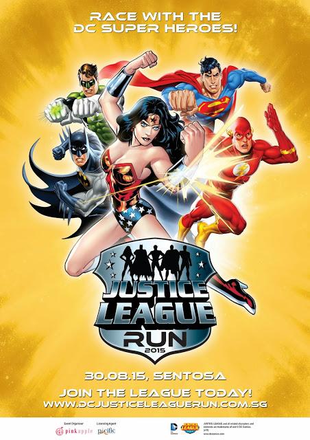 Run With Your Favourite DC Justice League Heroes This August