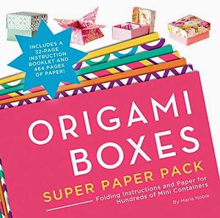 Origami  Boxes Super Paper Pack - a new book out in Jan 2016