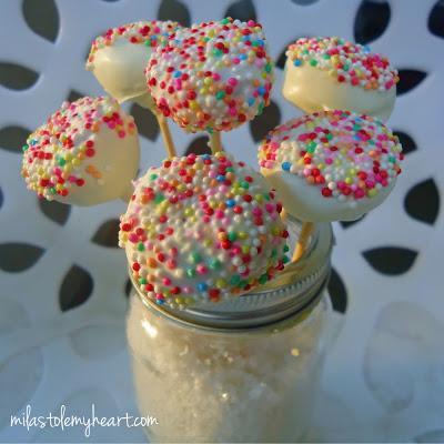 Inipit Cake Pops in Mason Jar