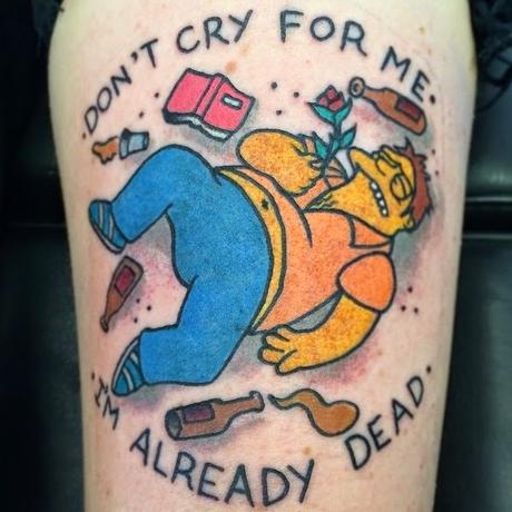 18 amazing Simpsons tattoos (all by the same artist)