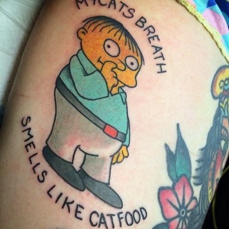 18 amazing Simpsons tattoos (all by the same artist)