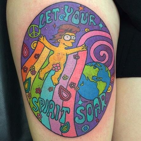 18 amazing Simpsons tattoos (all by the same artist)