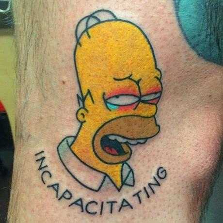 18 amazing Simpsons tattoos (all by the same artist)