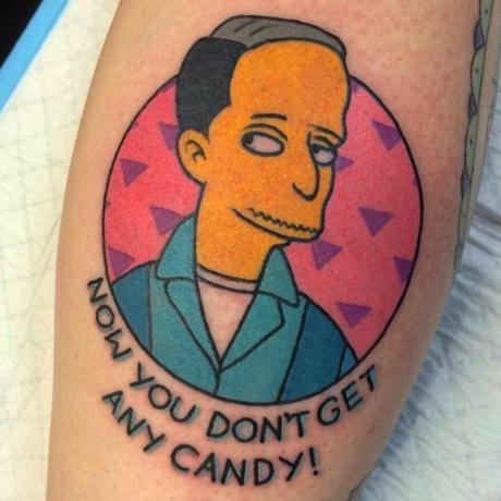 18 amazing Simpsons tattoos (all by the same artist)