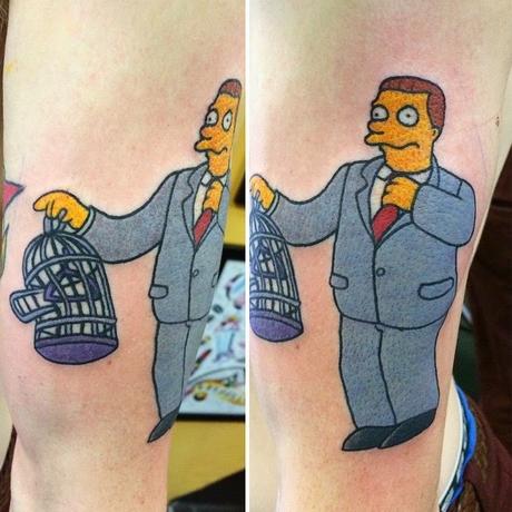 18 amazing Simpsons tattoos (all by the same artist)