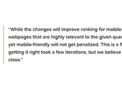 Bing Roll Mobile-Friendly Algorithm Update
