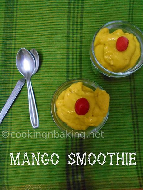 Mango Smoothie