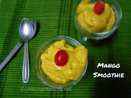 Mango Smoothie