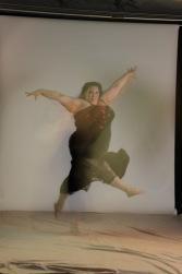 Ragen Chastain - fat dancer, no fat suit needed.  Photo by Richard Sabel