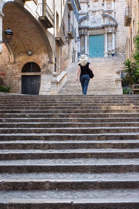 The Stairs of Girona, Spain