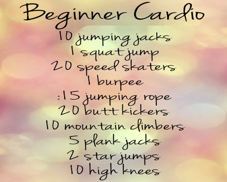 Beginner Cardio Workout Routine - Paperblog