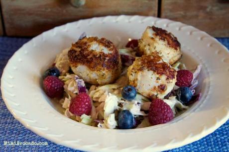 scallops and slaw