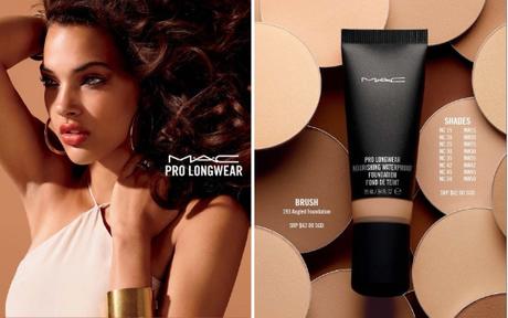 MAC Pro Longwear Nourishing Waterproof foundation poster combined