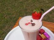 Strawberry Smoothie with Chocolate Chips
