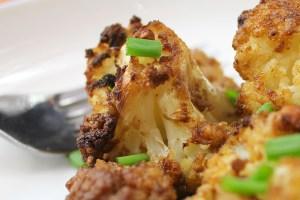 TWI Sticky Peanut Cauliflower Wings