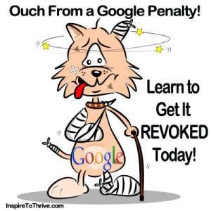 Google Penalty Revoked