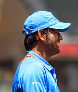 Dhoni fined ...... for voicing on rank bad decision !!