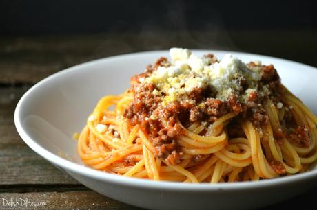 Barilla® Spaghetti with Chipotle Ground Beef and Cotija