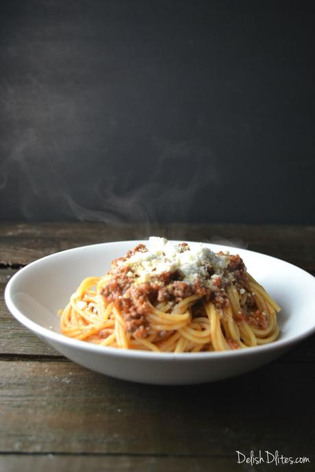 Barilla® Spaghetti with Chipotle Ground Beef and Cotija