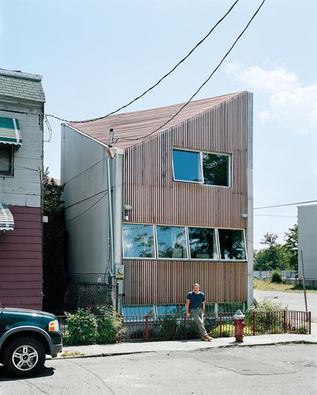 affordable concrete house in Jersey City