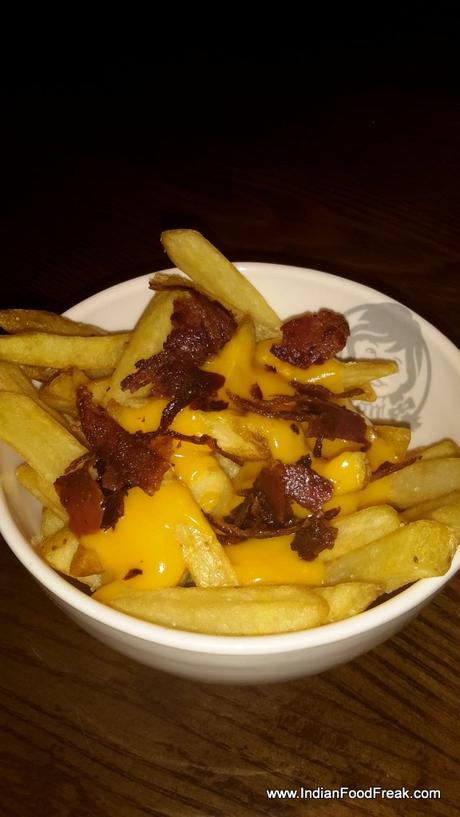 Bacon and cheese fries