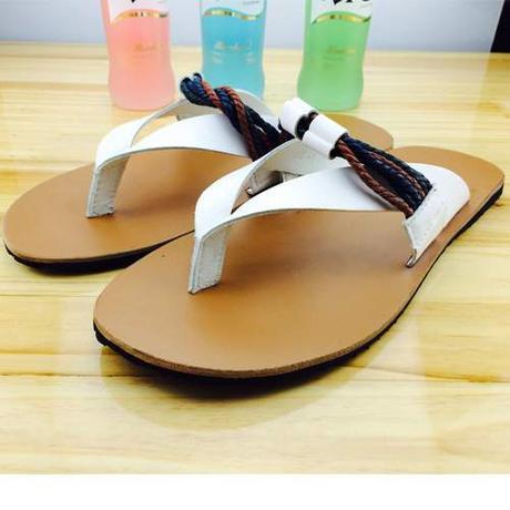 2015-hot-Personality-design-Genuine-leather-font-b-men-b-font-summer-beach-slippers