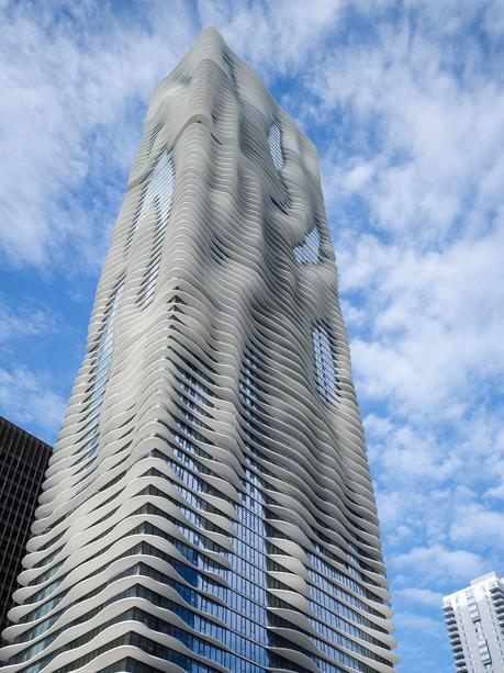 Aqua Tower by Studio Gang Architects in Chicago