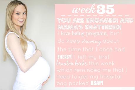 Baby #2: 35 Weeks Pregnant.. You are Engaged and Mama's Shattered!