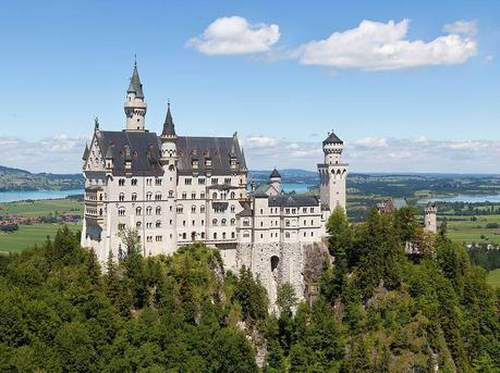 Schloss Neuschwanstein the cinderella castle in Germany