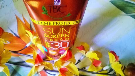 TBC by Nature Extreme Protection Sun Screen Cream Review