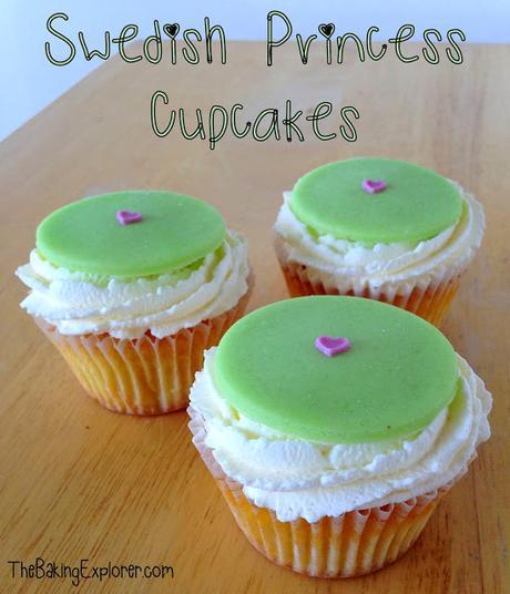 Swedish Princess Cupcakes (Gluten Free)