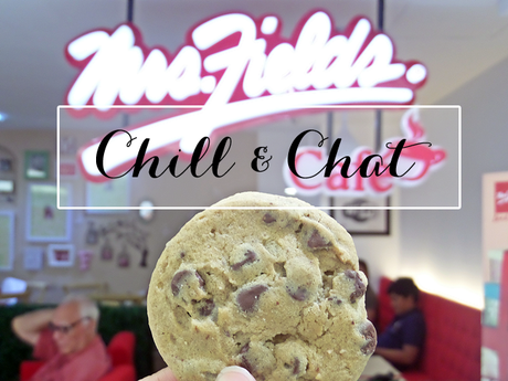 Chill & Chat at Mrs Fields Cafe - SM Makati