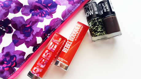 Maybelline Rebel Bouquet Lipsticks Go Graffiti Nail Polishes