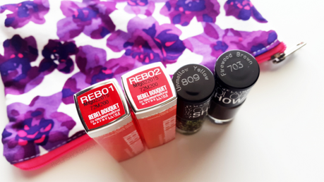 Maybelline Rebel Bouquet Lipsticks Go Graffiti Nail Polishes