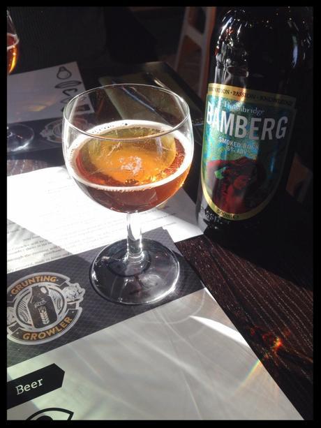 thornbridge bamberg grunting growler glasgow foodie food drink glasgow beer