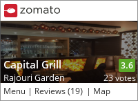 Click to add a blog post for Capital Grill on Zomato