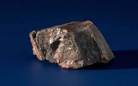 The fake moon rock bequeathed to the Rijksmuseum on the death of former Dutch Prime Minister Willem Drees. (Photo credit HO/AFP/Getty Images)