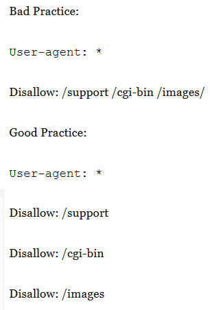 Robots.txt for directories Robots.txt for directories