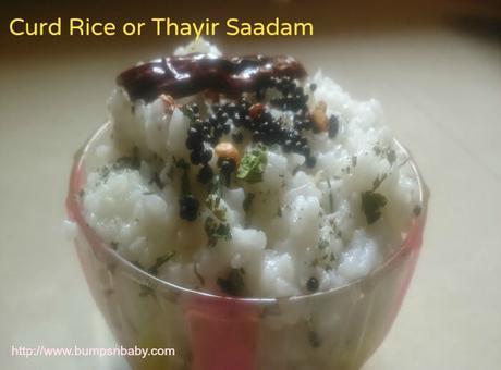 Curd Rice Recipe for Babies and Toddlers
