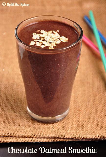 Chocolate Oatmeal Smoothie