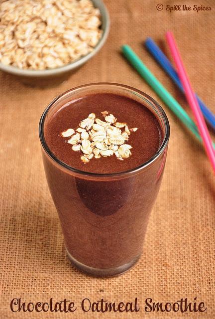 Chocolate Oatmeal Smoothie